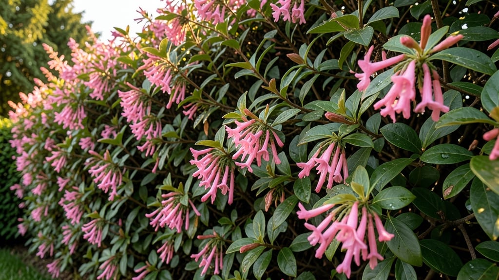 Pink Abelia Bush