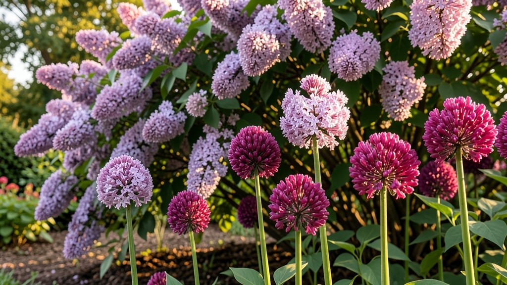 Alliums for Height and Texture