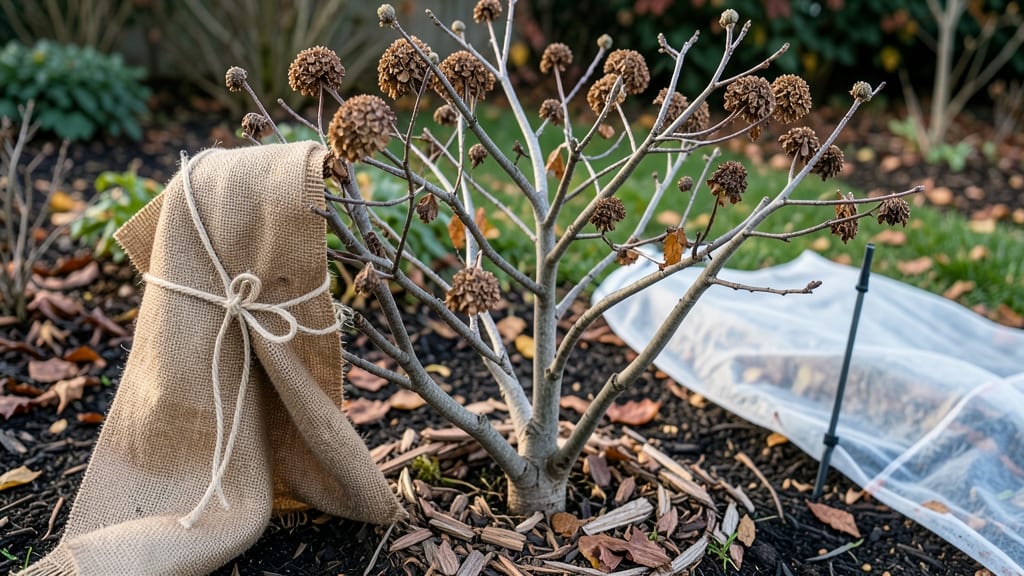 Winter Wrapping Bushes Recipe: Frost-Proofing for Year-Round Beauty