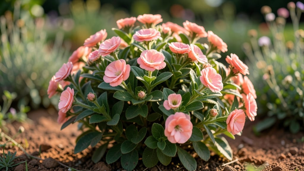 Pink Potentilla 'Pink Beauty'