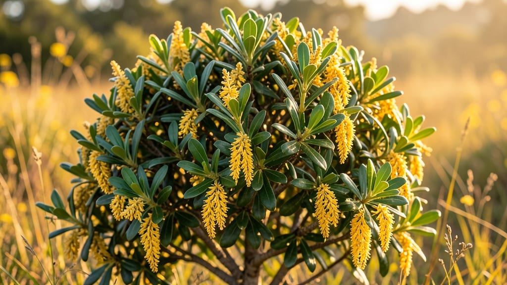 Golden Shower Wax Myrtle