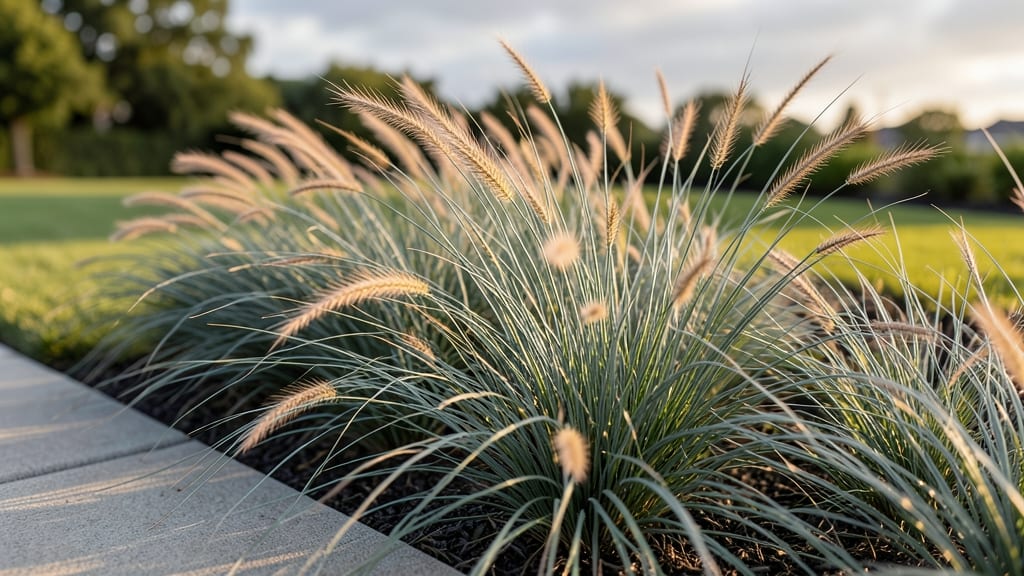 Dwarf Fountain Grass for Textured Elegance