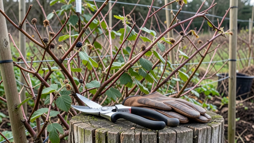 Pruning Blackberry Bushes in Winter: Late-Winter Tricks for Stronger Spring Canes