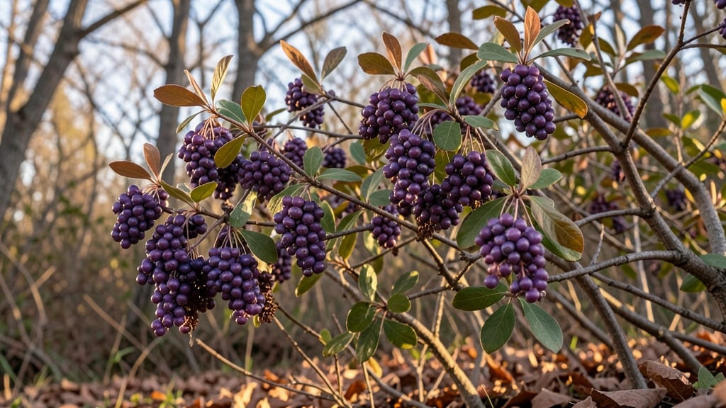 American Beautyberry for Winter Interest