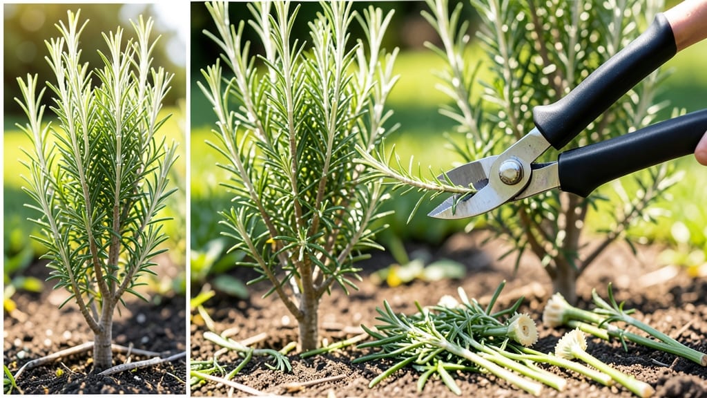 How to Cut Back Rosemary Bushes: Revitalize Growth With 3 Key Trimming Techniques