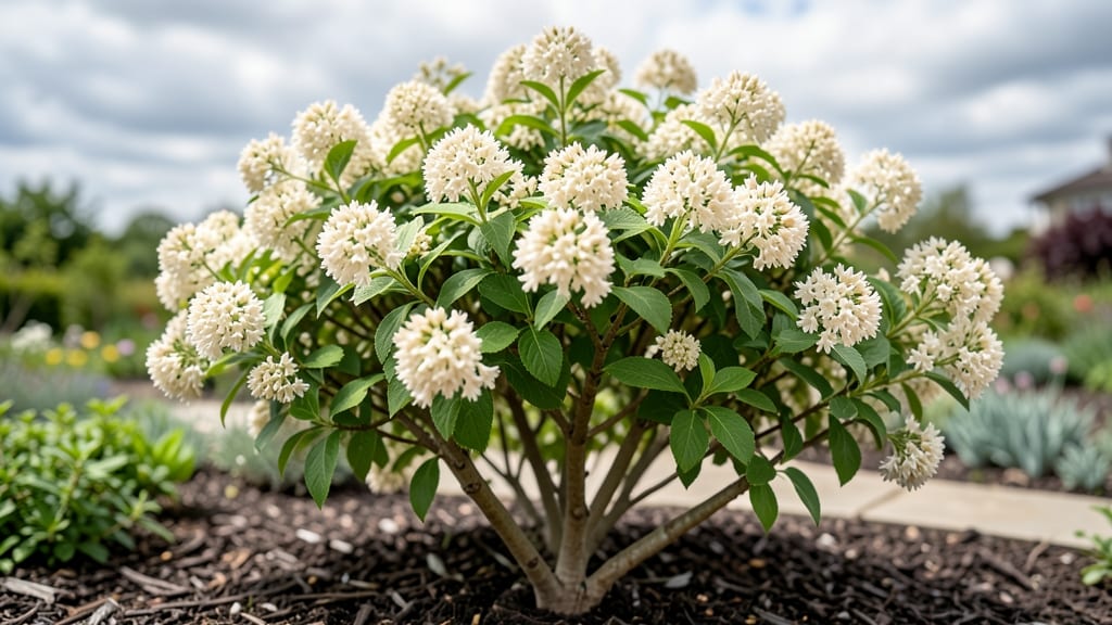 Spring White Flowering Bush: Fragrant Privacy Screen in 3 Seasons