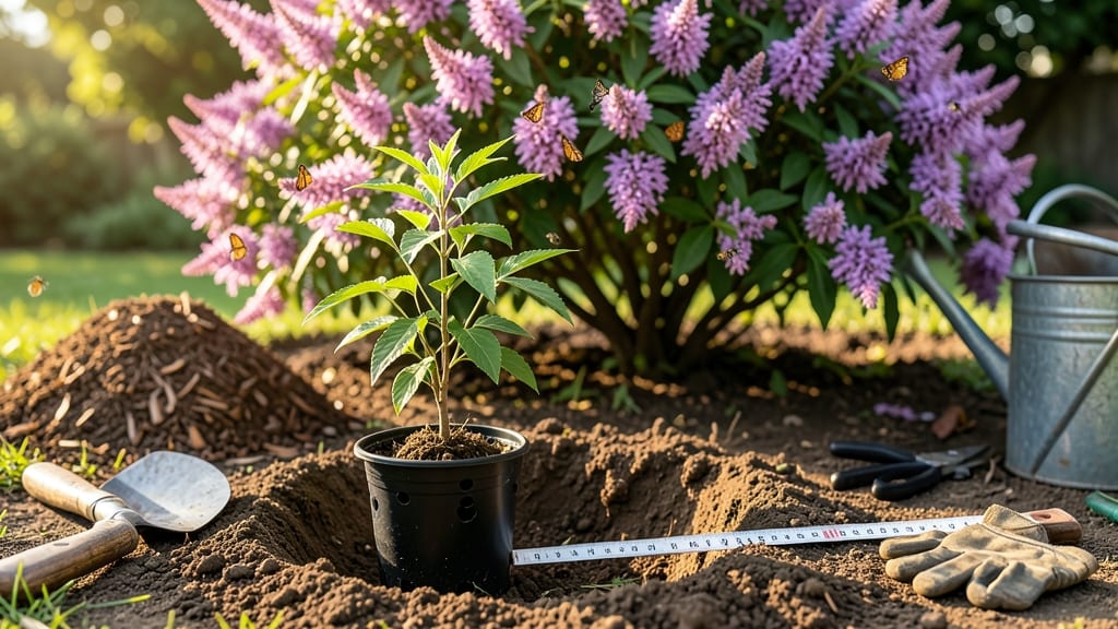 Butterfly Bush Transplanting: Layering Roots for Uninterrupted Blooms
