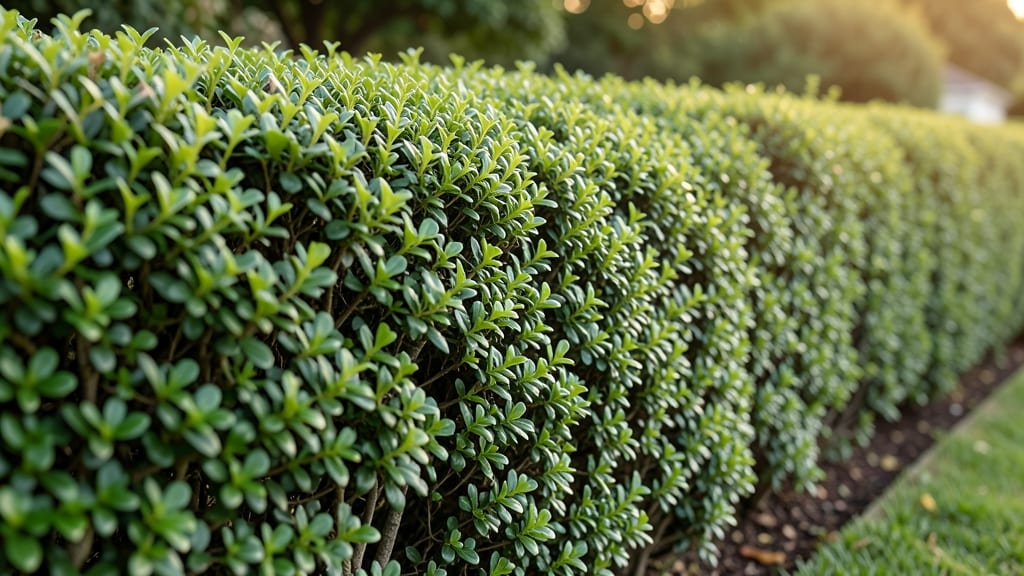 Privacy Screens With Privet Hedges