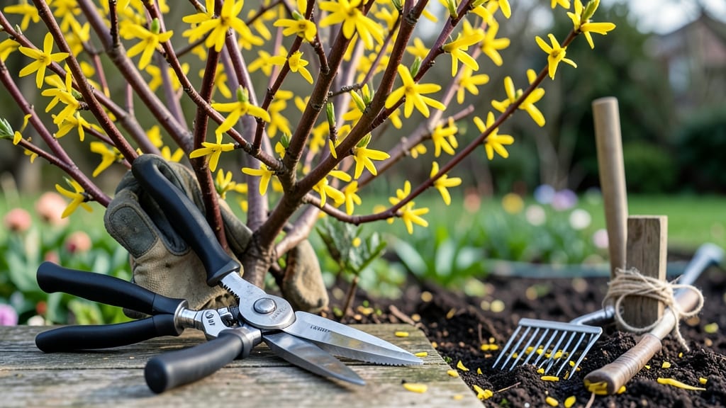 When Is the Best Time to Trim a Forsythia Bush: Late Winter Secrets for Springtime Blooms