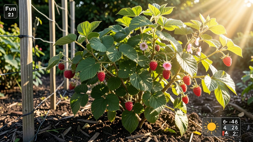 How Much Sunlight Do Raspberry Bushes Need: Perfect Hours for Bigger Berries