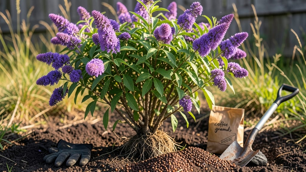 Do Butterfly Bushes Like Coffee Grounds: Soil pH Impact and Best Application Tips