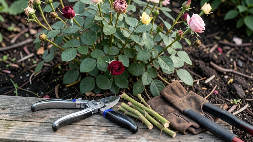 Cutting Back Rose Bushes in the Fall: Late-Season Pruning for Stronger Spring Growth
