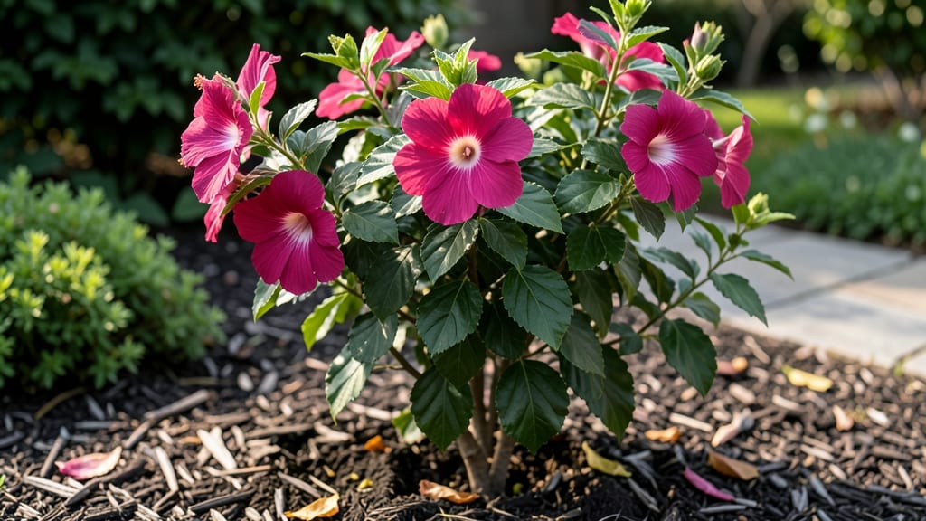 Bush With Heart-Shaped Flowers: Romantic Garden Focal Point for Pollinators