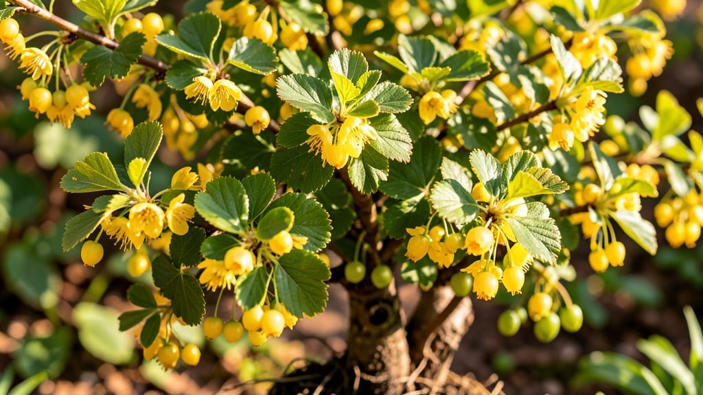 Golden Currant Bush