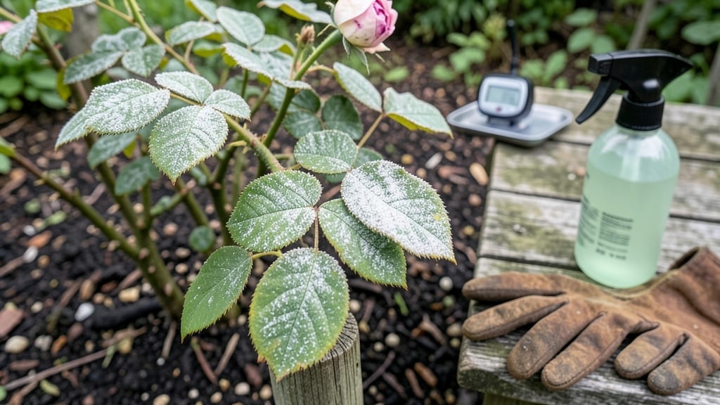 Mildew on Rose Bush Leaves: Fungal Spot Cure in 3 Natural Steps