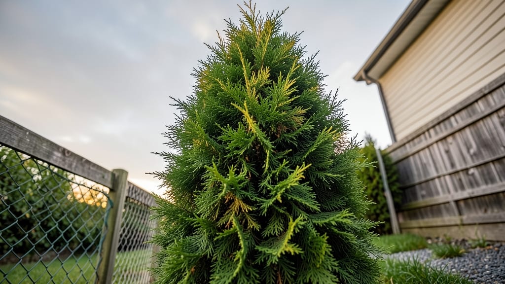 Thuja Occidentalis 'Smaragd' for Narrow Spaces