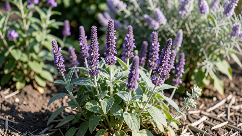 Salvia Nemorosa for Drought Resistance