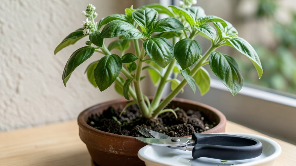 How to Make Basil Grow Bushy: Pinch and Prune for Lush, Leafy Abundance