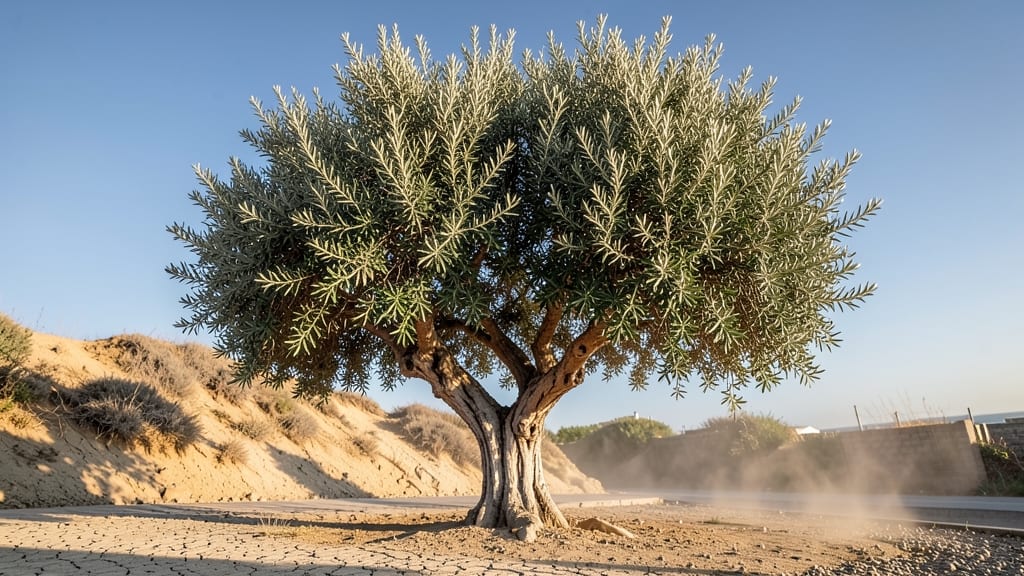 Russian Olive Trees for Drought Resistance