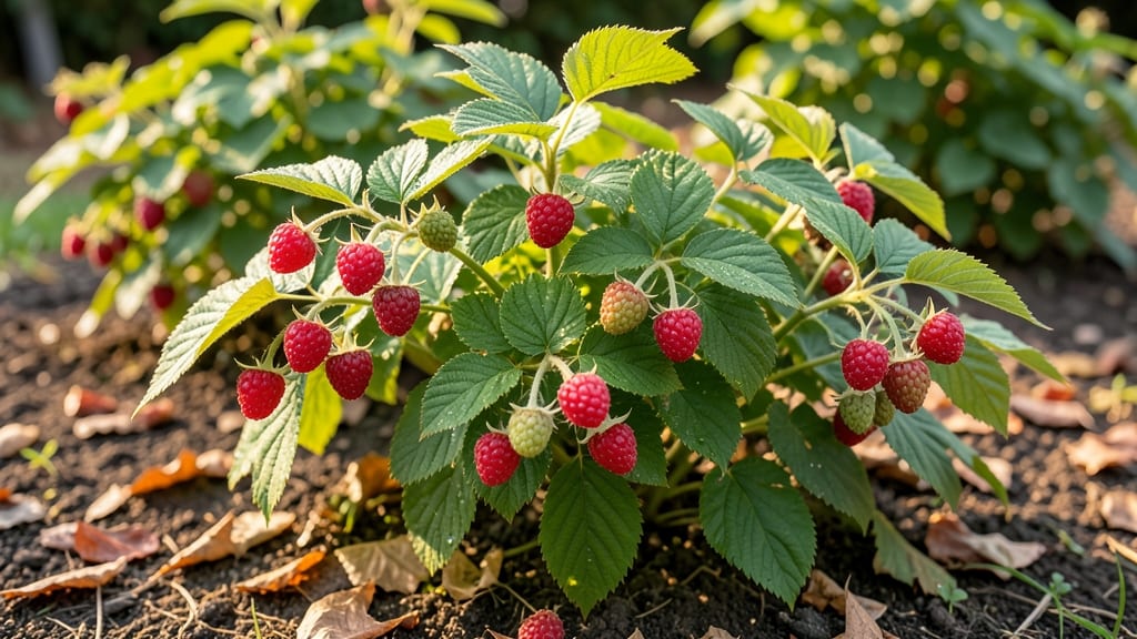 Red Raspberry Bushes for Heavy Yields