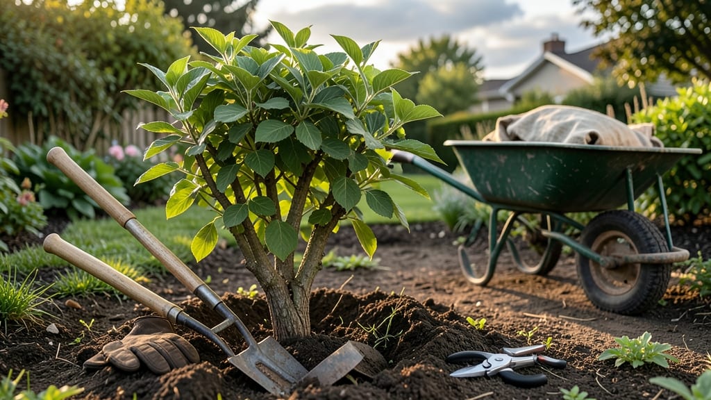 How to Pull Up a Bush: Root Ball Lift Technique for Healthy Transplanting