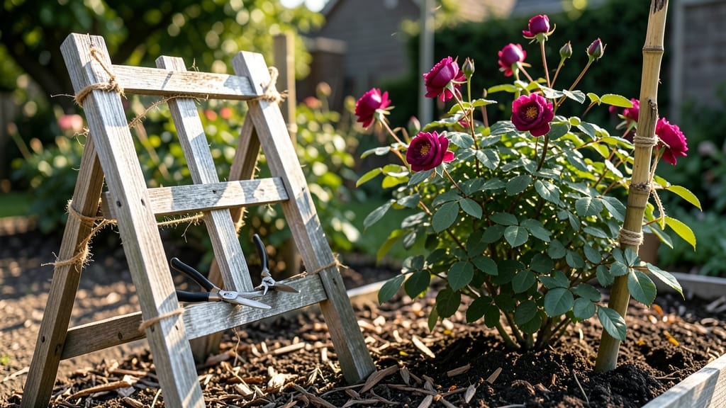 How to Make a Rose Bush Trellis: Sturdy Support for Climbing Elegance