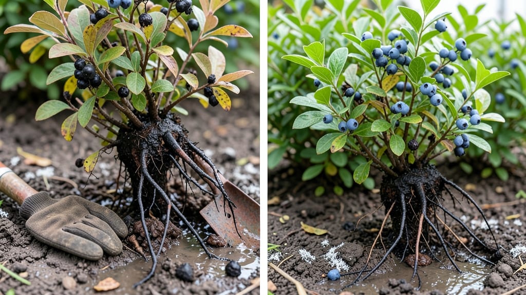 Root Rot Overwatered Blueberry Bush: Revival in 3 Steps Without Losing Fruit