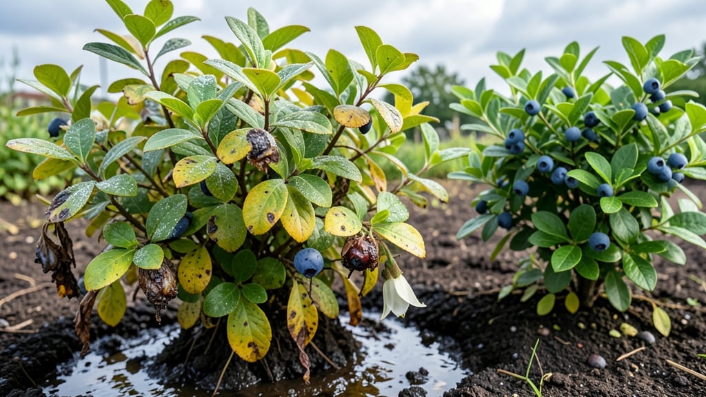 Overwatered Blueberry Bush: Revive Growth With 3 Targeted Cuts