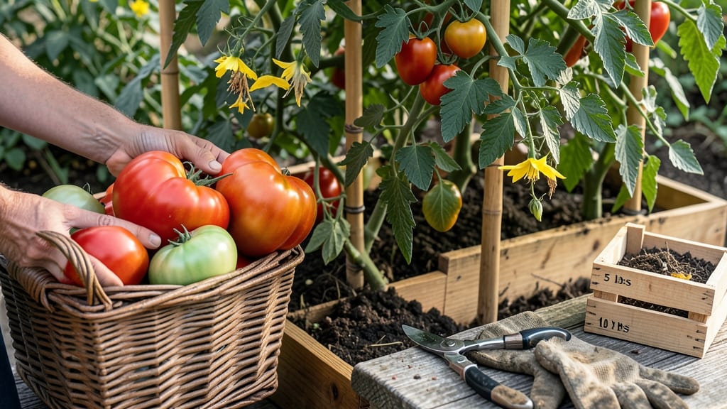 Weight Bushel Tomatoes: How Many Pounds and Space-Saving Planting Tricks