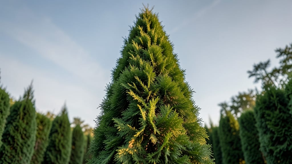 Leyland Cypress for Rapid Vertical Growth
