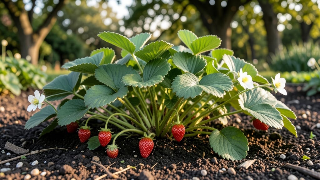 What Does a Strawberry Bush Look Like: Leaf, Stem, and Fruit Identification Guide