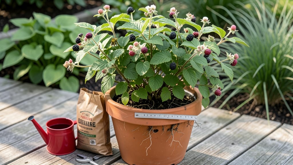 How Fast Do Blackberry Bushes Grow in Pots: Growth Timeline by Variety
