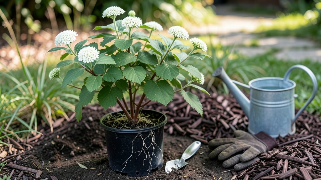 Transplanting Snowball Bushes: Year-Round Bloom Revival Through Smart Pruning