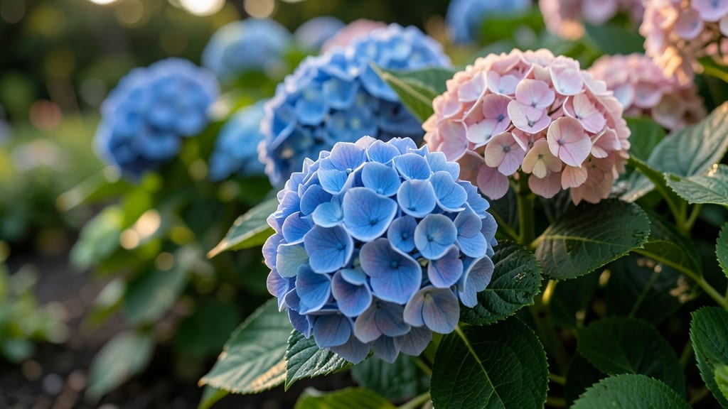 Hydrangea macrophylla with Oversized Petals