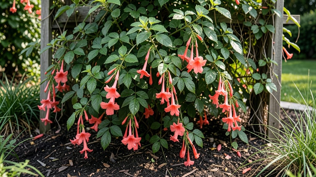 Pink Trumpet Flower Bush Growing Guide: Year-Round Vibrancy Through Pruning Mastery