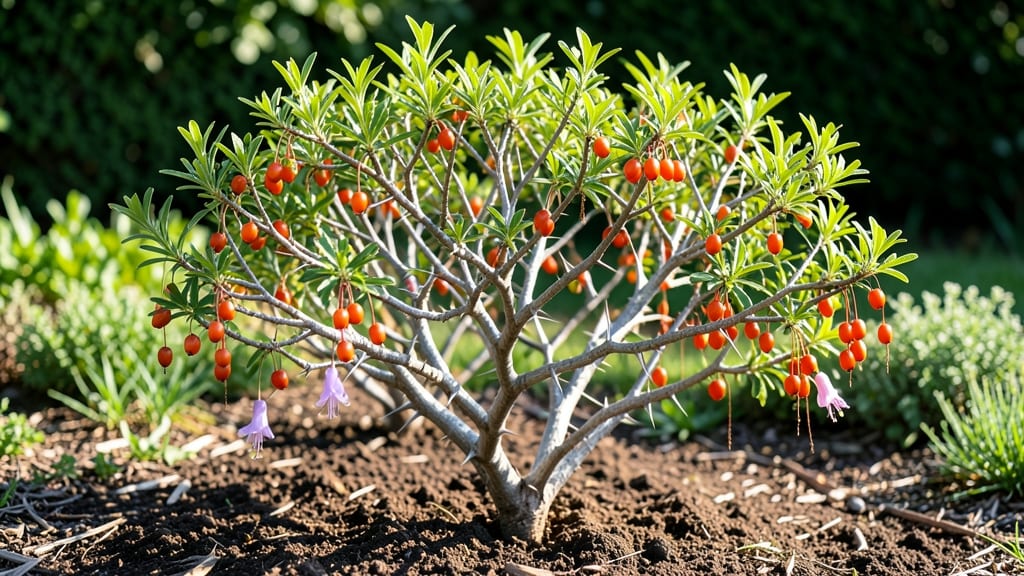 Goji Berry Bush Size: How Tall They Grow & Best Spacing for Full Sun