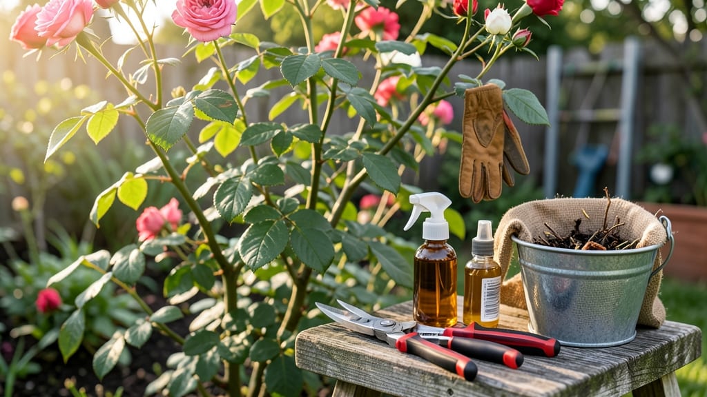 Prune Rose Bushes in February: Late-Winter Tricks for Stronger Spring Blooms