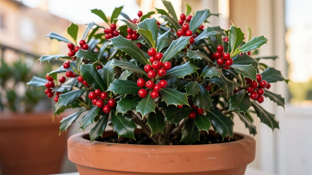 Dwarf English Holly for Year-Round Structure