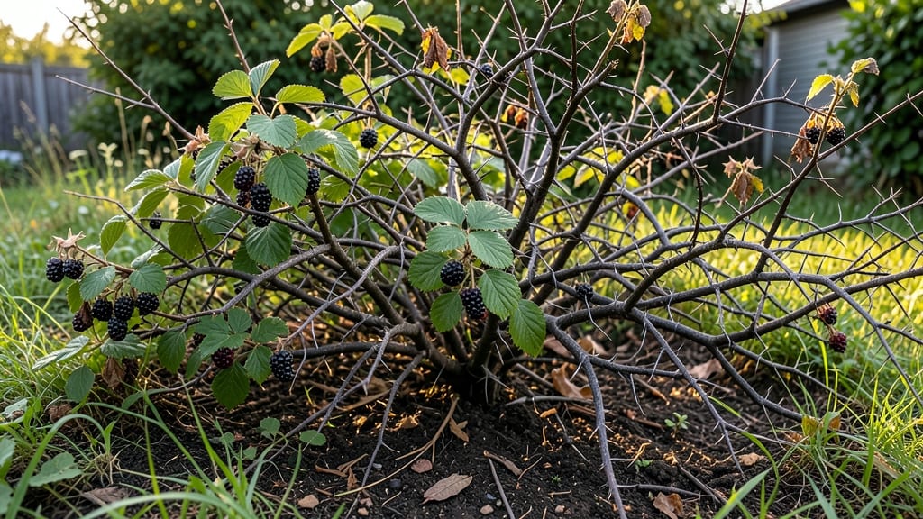 Overgrown Blackberry Bushes: Year-Round Harvest Revival Through 3 Strategic Cuts