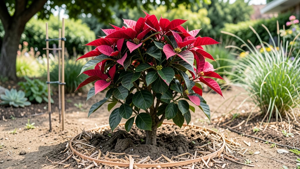 Outdoor Poinsettia Bush Growing Guide: Year-Round Color Secrets for Lush Foliage