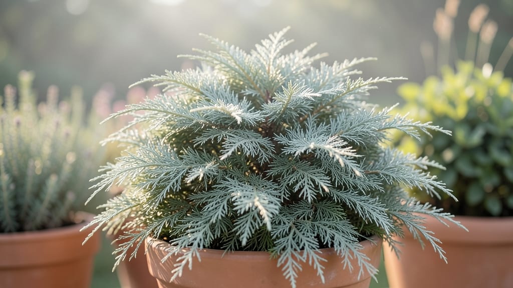 Dwarf Hinoki False Cypress for Texture